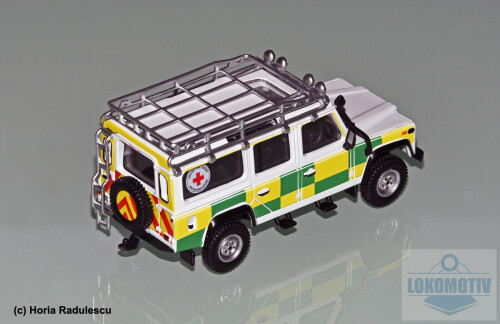 64 GB Battenberg Search Rescue Land Rover 110 MiniGT (2)