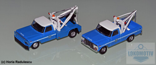 64 NYPD MTD Ford F250 Umbau Vergleich 1