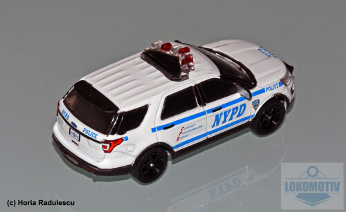 64 NYPD Ford Explorer Police Interceptor Utility 2016 2
