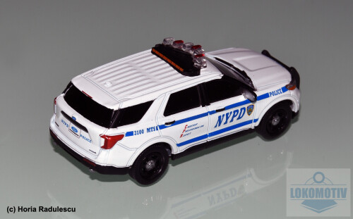64 NYPD Ford Explorer Police Interceptor Utility 2020 2
