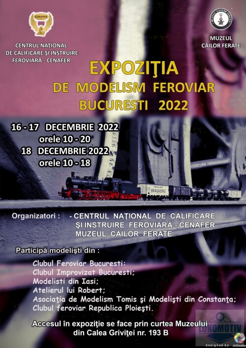 Expozitie modelism feroviar Bucuresti 2022